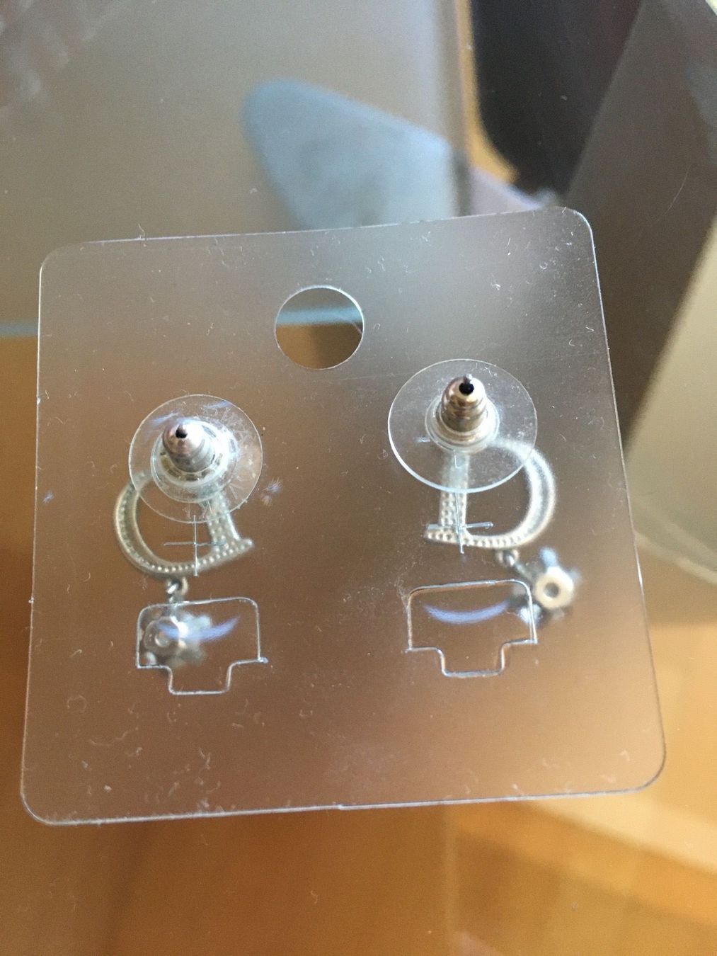 Orecchini pendenti & Orecchini a lobo: Boucles d’oreilles argentées D brillants pendants – Nuovo e nell'imballaggio originale da Genève venduto da Libellule477 2