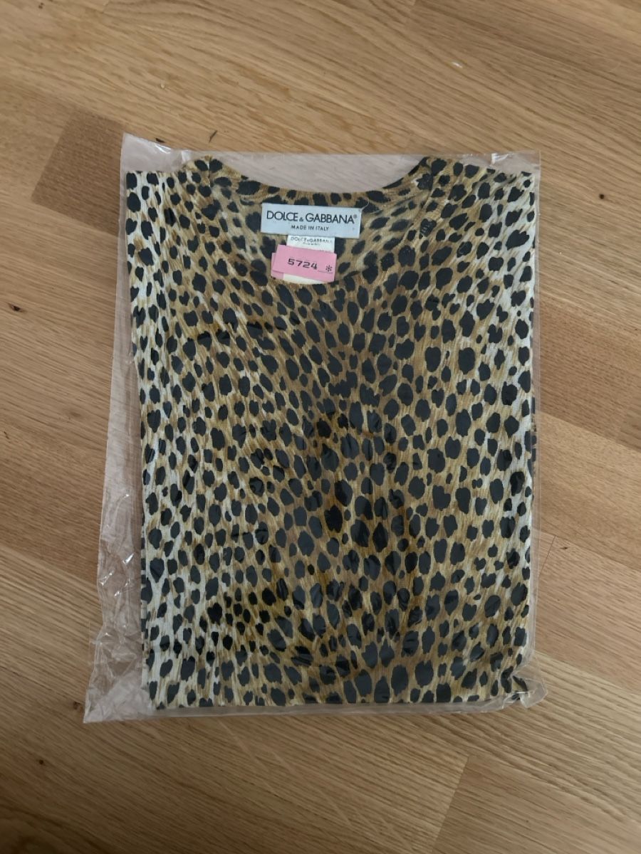 Dolce & Gabbana Maglioni & Felpe: Silk/Cashmere Dolce&Gabbana Leopard Sweater – Nuovo (secondo la descrizione) da Genève venduto da TreasureChest