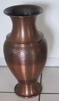 Vintage Kupfer Bodenvase, Schirmständer, Höhe 50 cm