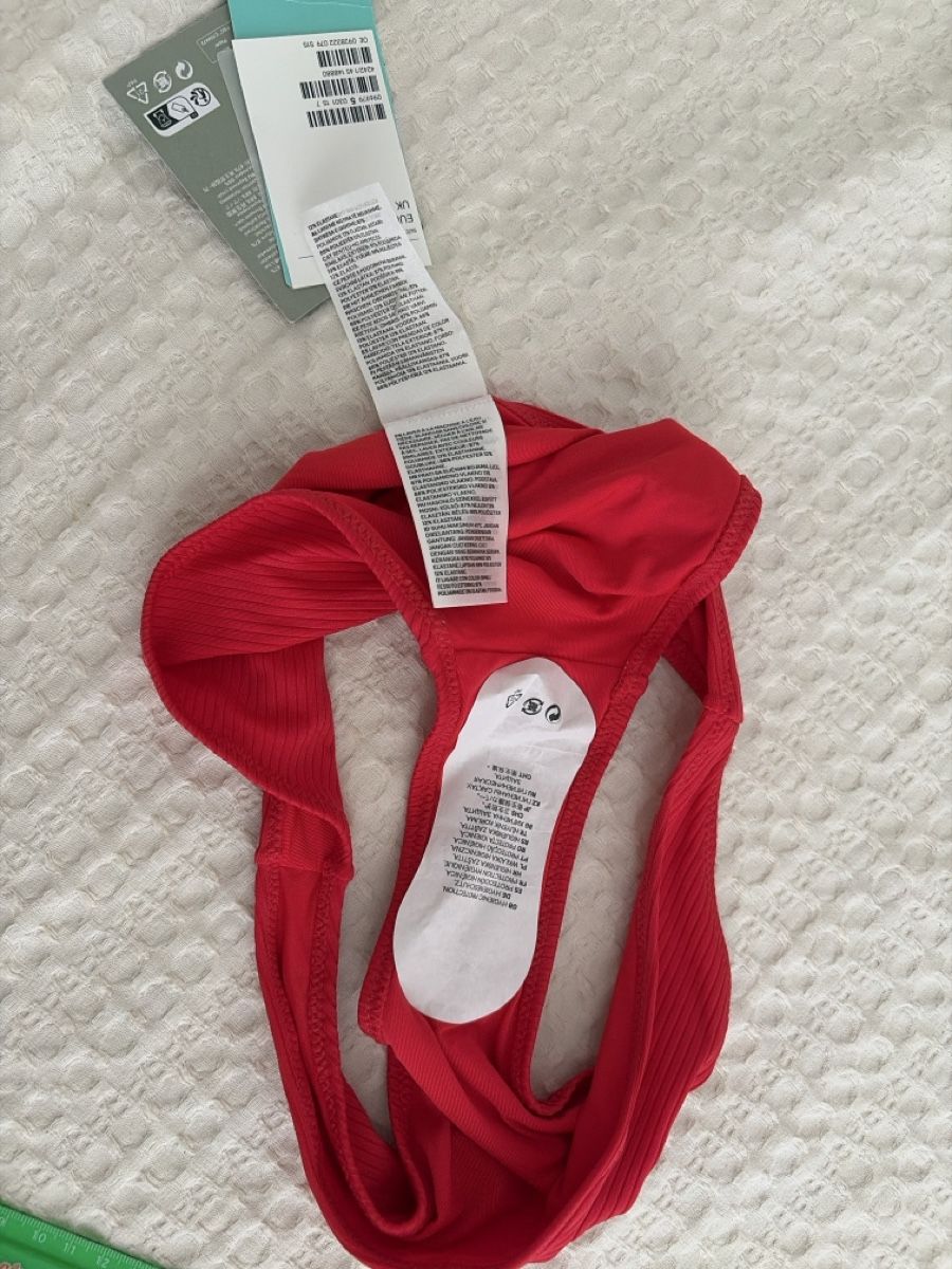 H&M Costumi da bagno & Bikini: Red bikini bottom top size 36 new – Nuovo e nell'imballaggio originale da Commugny venduto da thibbbo 3