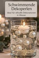 Schwimmende Dekoperlen / Floating Pearls