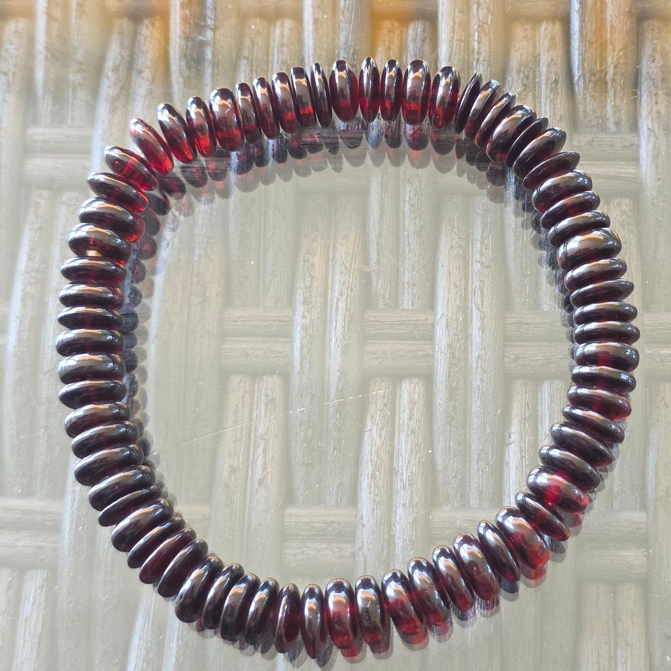 Mineralien & Heilsteine: ❤️ Blutbernstein Armband ✨ – Neu und originalverpackt aus Matzingen von Shay_Crystalz