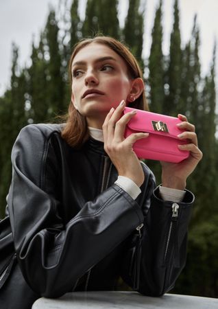 Furla MINI CROSSBODY - Umhängetasche Pink
