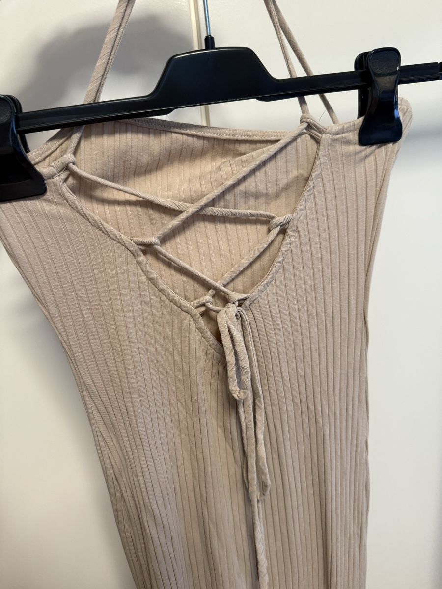 Kleider: Sommerliches, elegantes Kleid, Grösse S, Beige – Gebraucht aus Thun von tat_zb9b 5