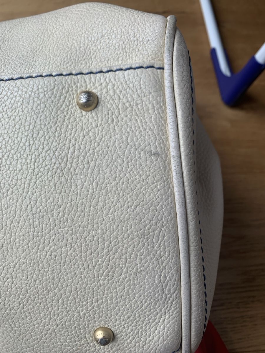 Lancel Taschen für Damen: Sac Lancel, Cuir blanc cassé – Gebraucht aus Préverenges von Gilchris 3