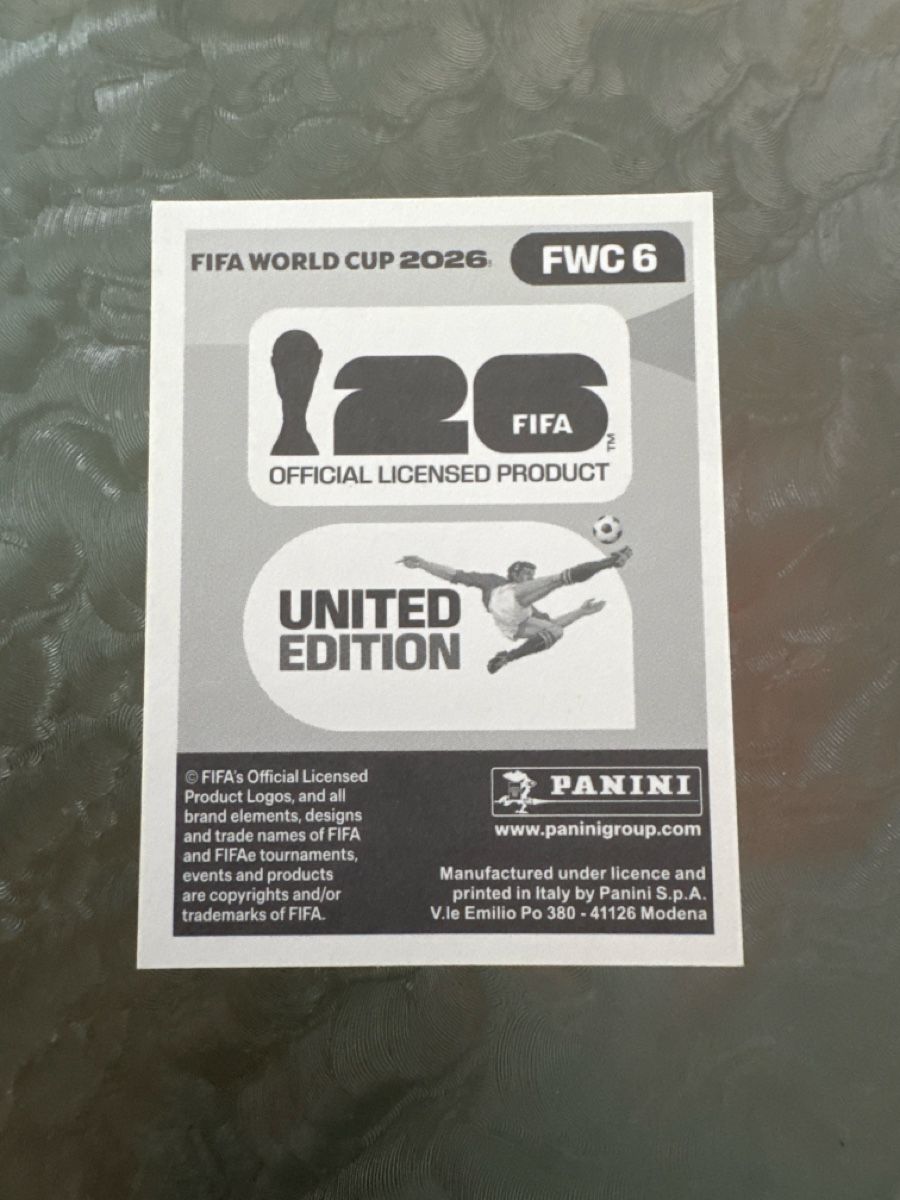 Panini Sammelbilder & Trading cards: Panini FWC 6 – Neu (gemäss Beschreibung) aus Zürich von th_e 1