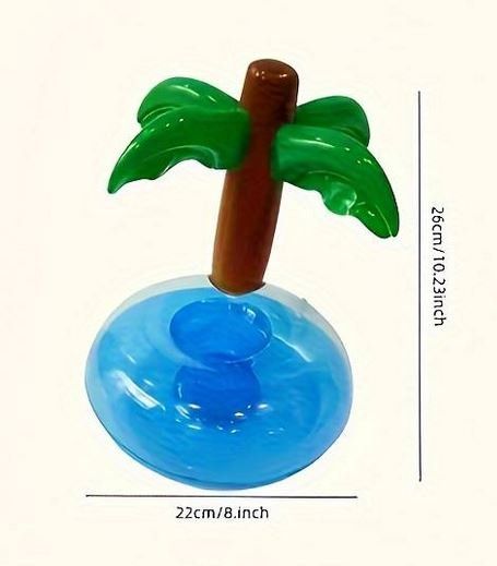 Schwimmbad: 9 VERSCHIEDENE aufblasbare Getränkehalter Summer Time Pool – Neu und originalverpackt aus Wattwil von coffee2000 6