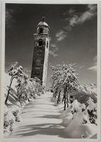 O. Rutz, St. Moritz, schiefer Turm
