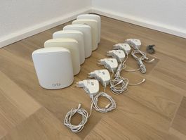 Orbi Router (2x) und Satellite (4x)