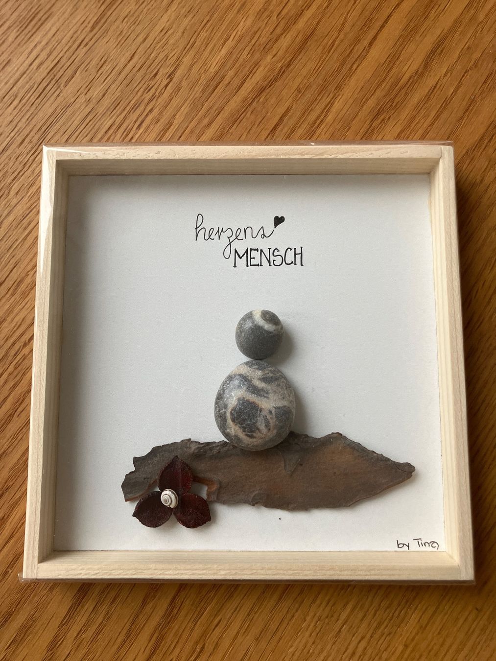 Foto & Immagini: Bild Stein Herzensmensch – Nuovo e nell'imballaggio originale da Reitnau venduto da Juda65