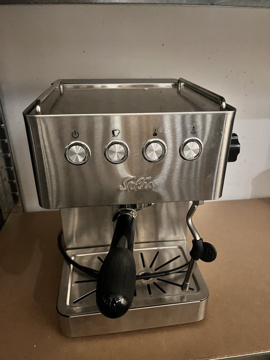 Solis Kaffeemaschinen & Espressomaschinen: Solis Espressomaschine Edelstahl gebraucht 43 Zeichen – Neu (gemäss Beschreibung) aus Derendingen von ab_25_azi 2