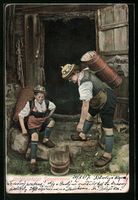 AK Unterinntaler Sennerinnen in Tracht