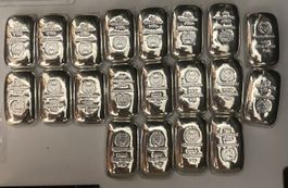 20x 1 Unze, schöne Germania Mint silberbarren