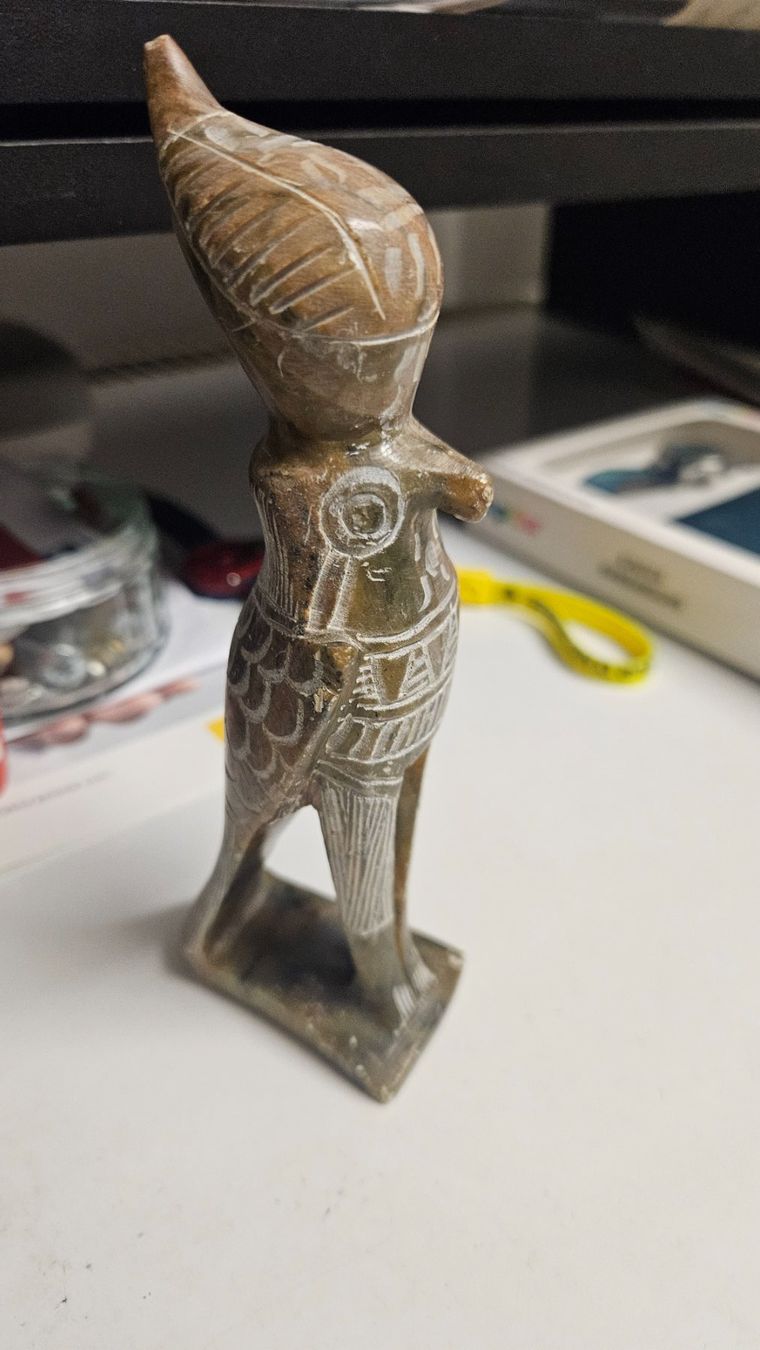 Figuren: Statua in pietra Dio egizio Horus – Gebraucht aus Melano von H-Sara