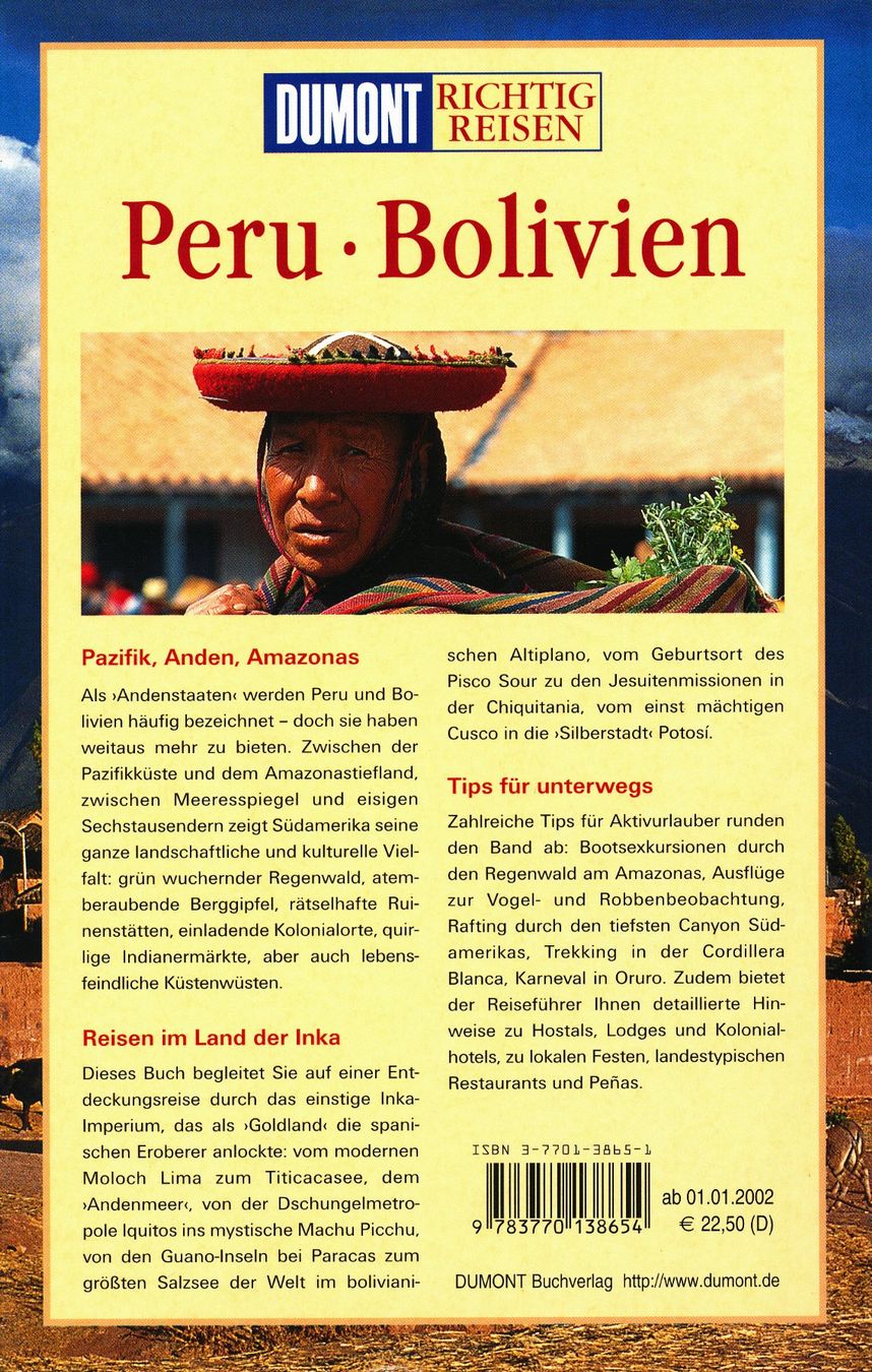 Bücher: Dumont - Peru Bolivien – Gebraucht aus Lungern von AndreasKammer 8