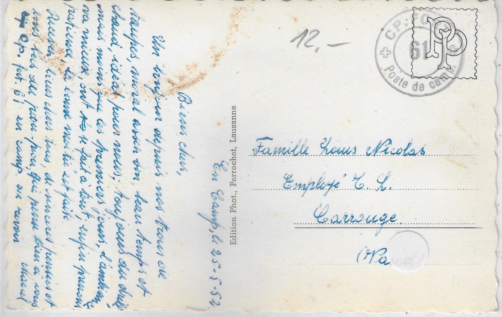 Cartes postales: Bex et Dents du Midi – D'occasion à Ettingen par Kartenplanet 1