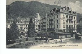 Interlaken - Hotel Metropole ; Photographie R. Gabler