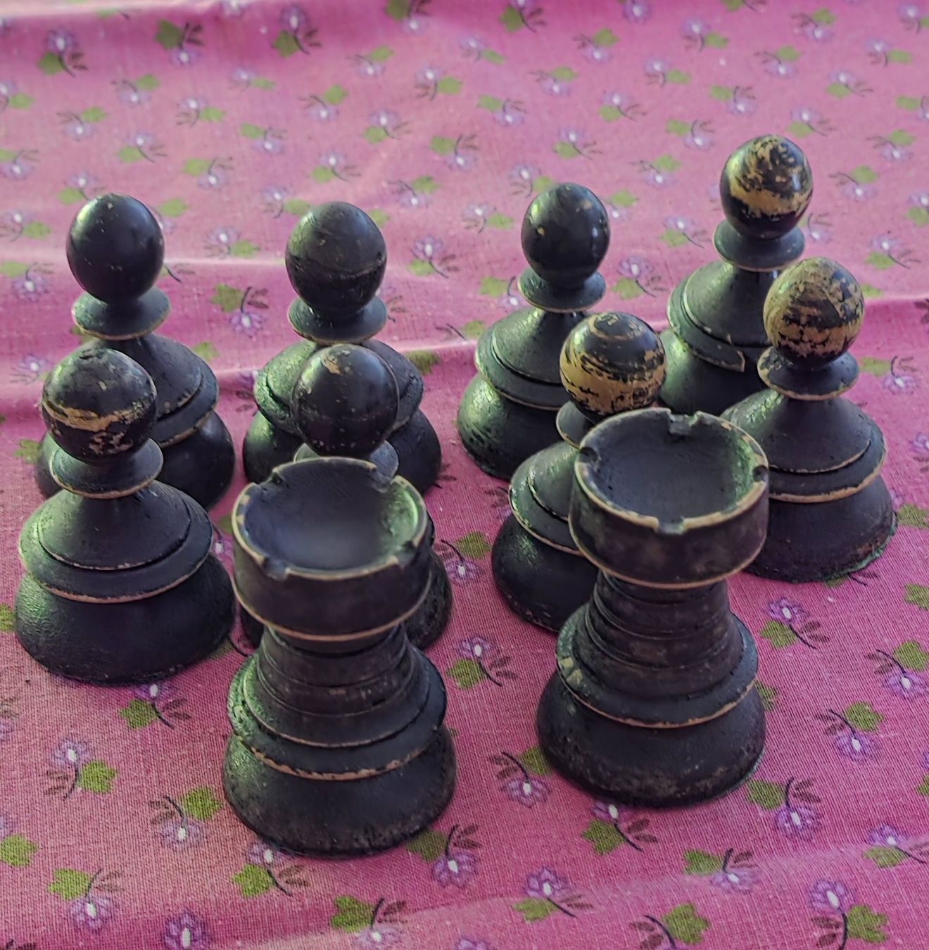 Giochi: Schachfiguren Holz antik – Usato da Wittenbach venduto da rose_rosi 8