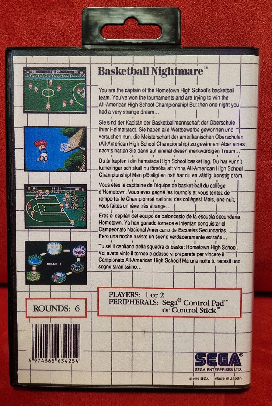 Sega Giochi: Basketball Nightmare Sega Master System – Usato da Villars-sur-Glâne venduto da MrLobTec 2