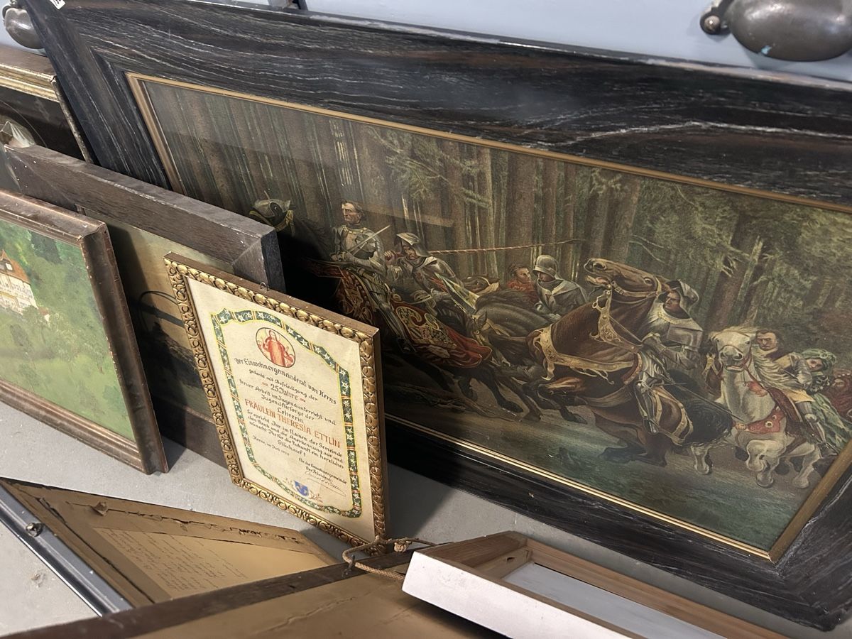 Poster & Bilder: Lot Gemälde, diverse Bilder ab 1.- – Gebraucht aus Glarus von KunstWerkEr-LS87 2