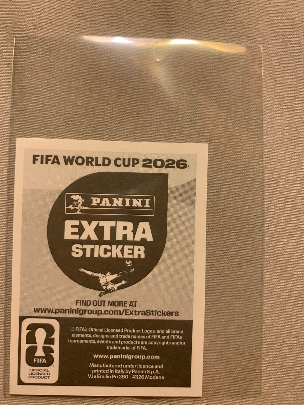 Panini Carte collezionabili: Panini Extra Sticker Lionel Messi pink – Usato da Zürich venduto da Kasza 2