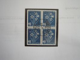 J128 PJ  VB gest. Zürich 27 (Enge) 3.3.49 ss Zentrumsstempel