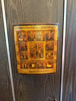 Orthodoxe Festtagsikone auf Holz – Auferstehung Christi