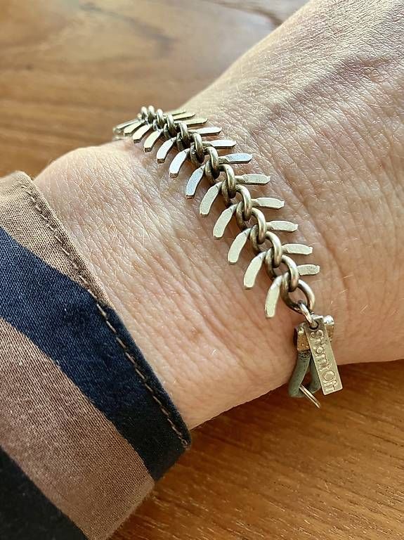 Bracciali & Braccialetti: versilberte Armkette von Shlomit Ofir – Usato da Zürich venduto da eis_yx9q 1