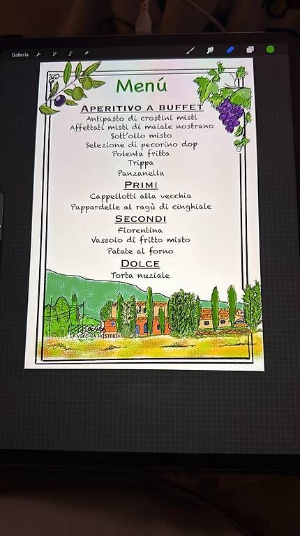 Billets: Realizzo menu per matrimonio,comunioni e cresime ect.. – D'occasion à Bellinzona par sta_zx2v 1