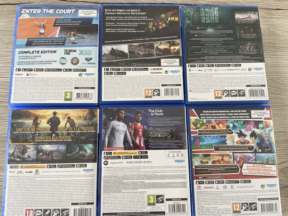 Spiele: Playstation 5 Sammlung mit 6 Games – Gebraucht aus Selzach von adr_8mst 1