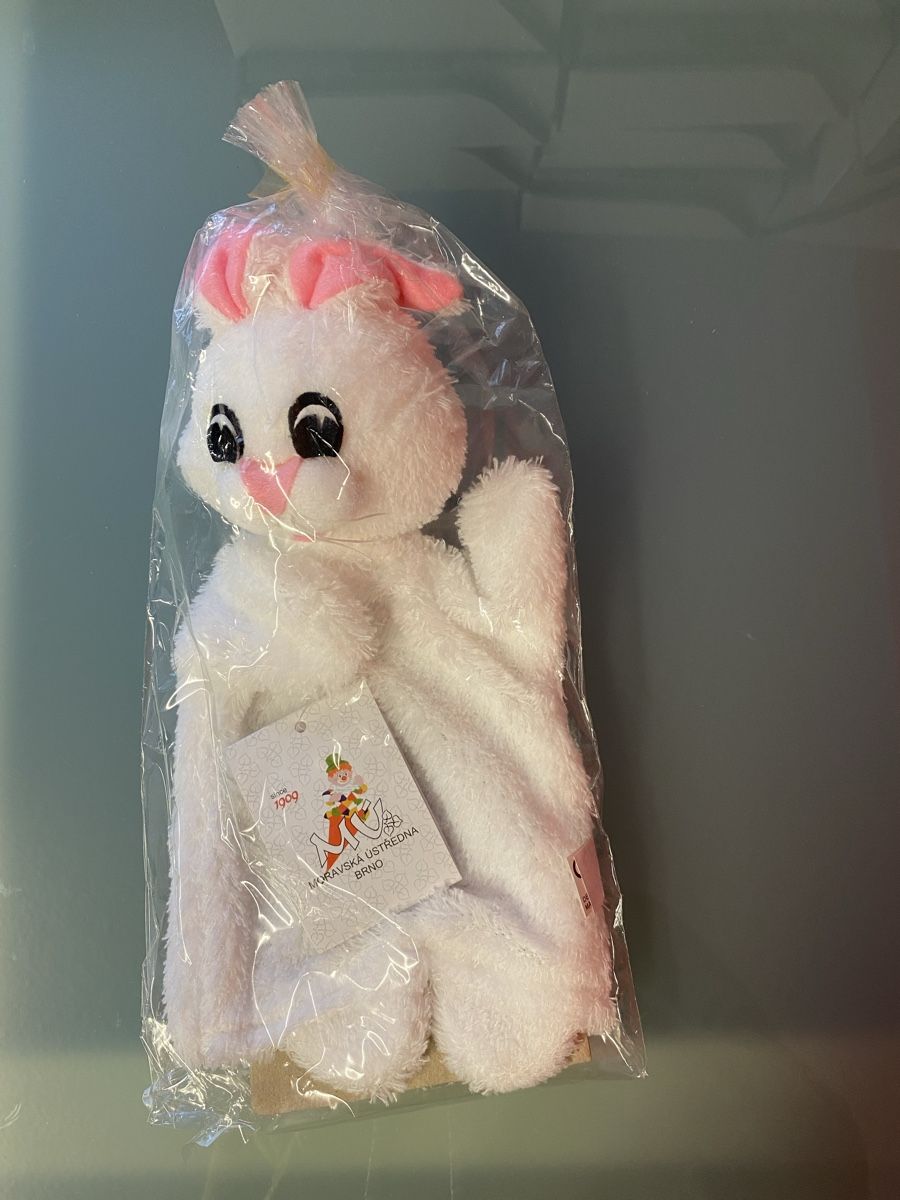 Giocattoli: Handpuppe Kaninchen, neu & OVP – Nuovo e nell'imballaggio originale da Siebnen venduto da Diit