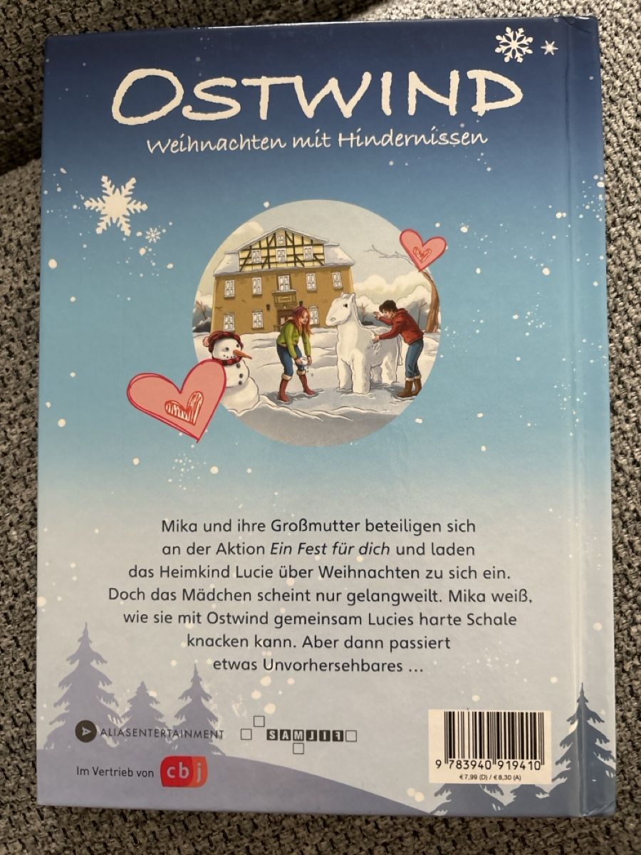 Libri: Ostwind - Weihnachten mit Hindernissen – Usato da Rünenberg venduto da ZwergLi100 1