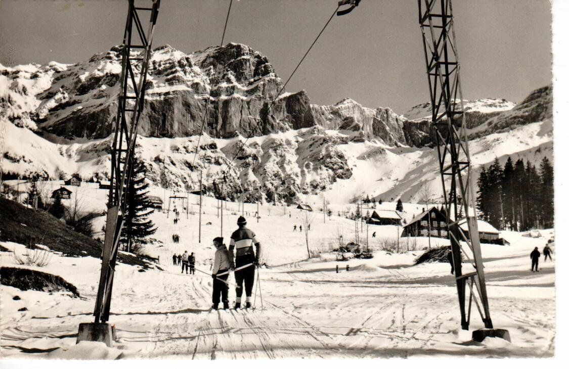 Cartoline postali: Haldiberge Schattdorf Skilift – Usato da Wolhusen venduto da Curver9