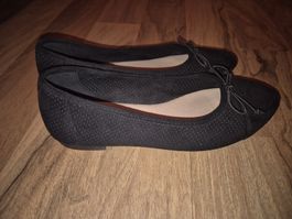 Schöne schwarze Ballerinas Gr. 39 – perfekt für den Sommer!