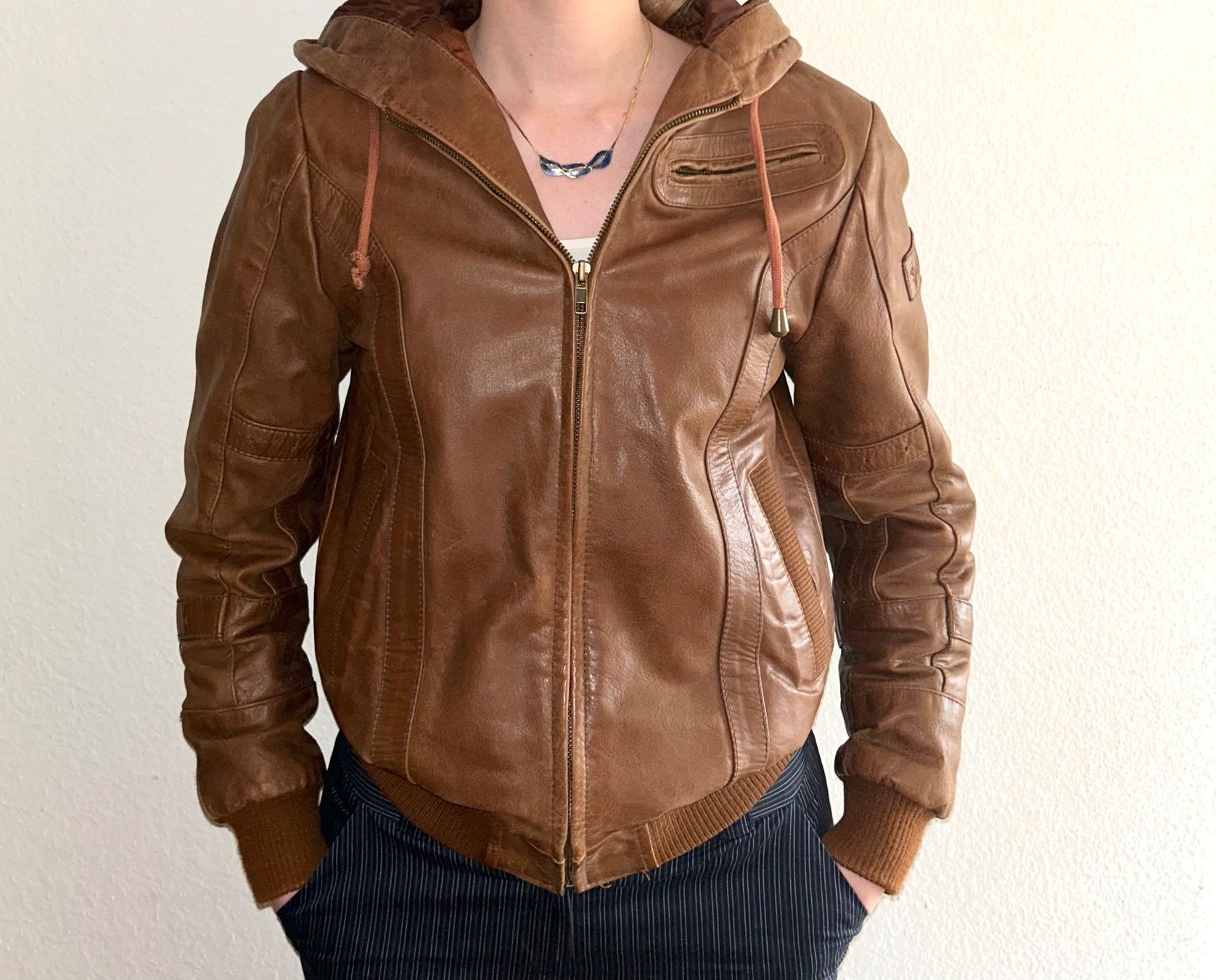 Alprausch Giacche: Lederjacke Alprausch Schweizer Marke – Usato da zürich venduto da Lexalexander
