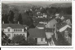 Riehen BS Dorfpartie Flug. Aufnahme  1939 sehr gut erhalten