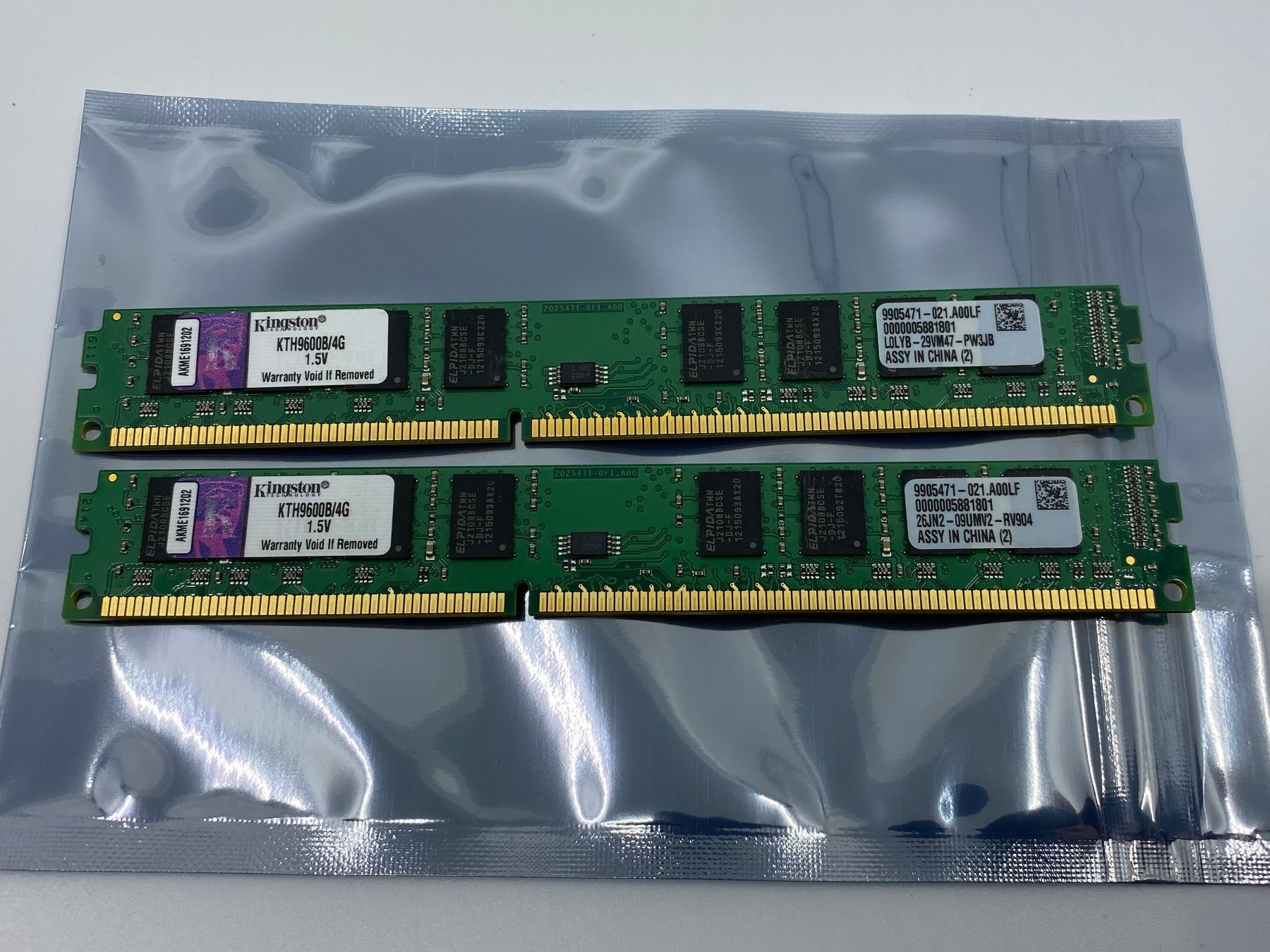 Kingston Memoria / RAM: Kingston KTH9600B/4G Memory Module – Usato da Langwiesen venduto da Restposten-24