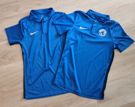2x Nike Polo Shirt, Blau, Sportlich, Top Zustand!