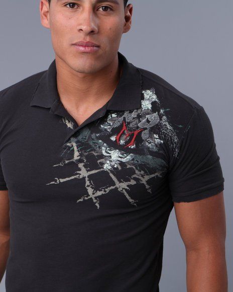 Polo-Shirts: Monarchy Polo-Shirt Grösse M Design Dead Angels – Neu und originalverpackt aus Zürich von cormega 3