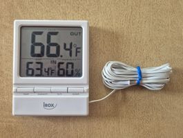 6 Stk. Digitale Thermometer/Hygrometer, IROX ETG918, MIN/MAX
