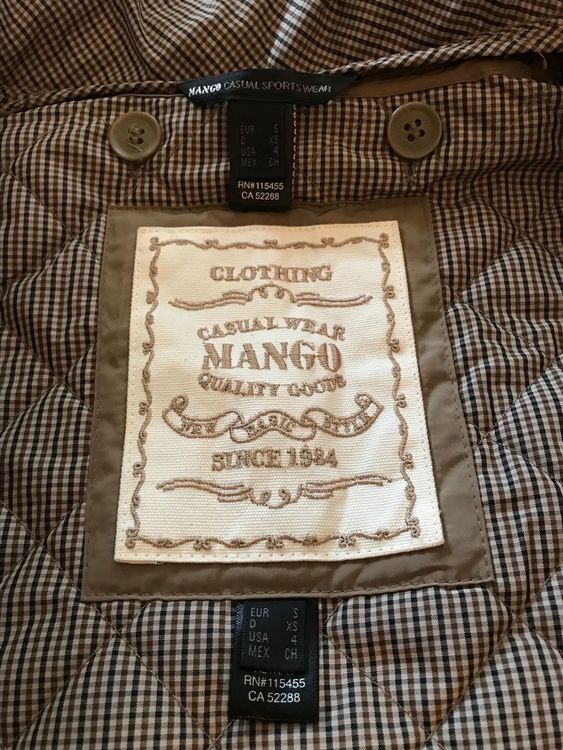 Mango Vestes: Jacke Gr. XS Mango – D'occasion à Winterthur par Gape1 7