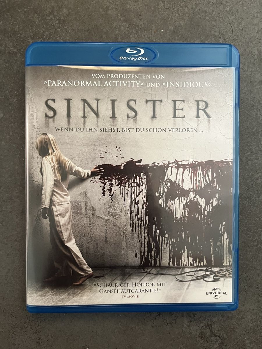 Alle DVDs: SINISTER (2012) – Gebraucht aus Inkwil von RetrOhyeah_Schweiz
