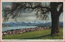 THALWIL gegen die Glärnischkette - phot. J. Gaberell