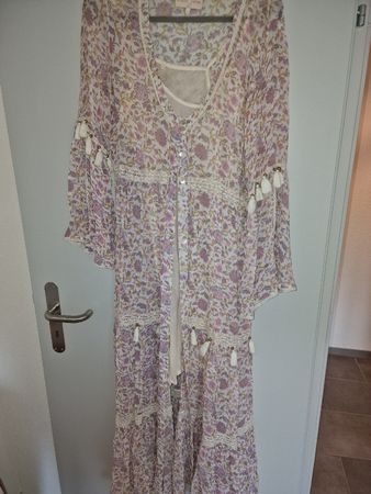 Miss June Kleid mit Unterkleid floral 