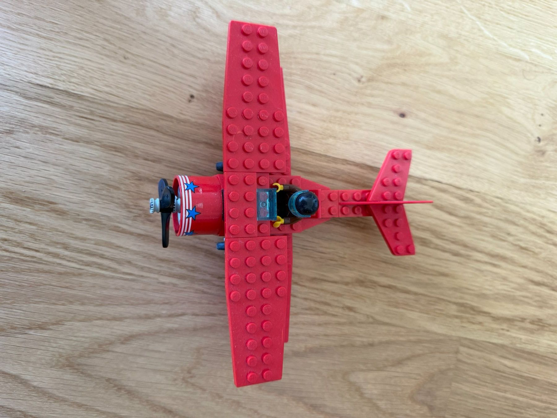 Lego Giocattoli: Lego System 6615: Doppeldecker "Red Eagle" (n. vollständig) – Usato da Bern venduto da Maschgulain 1