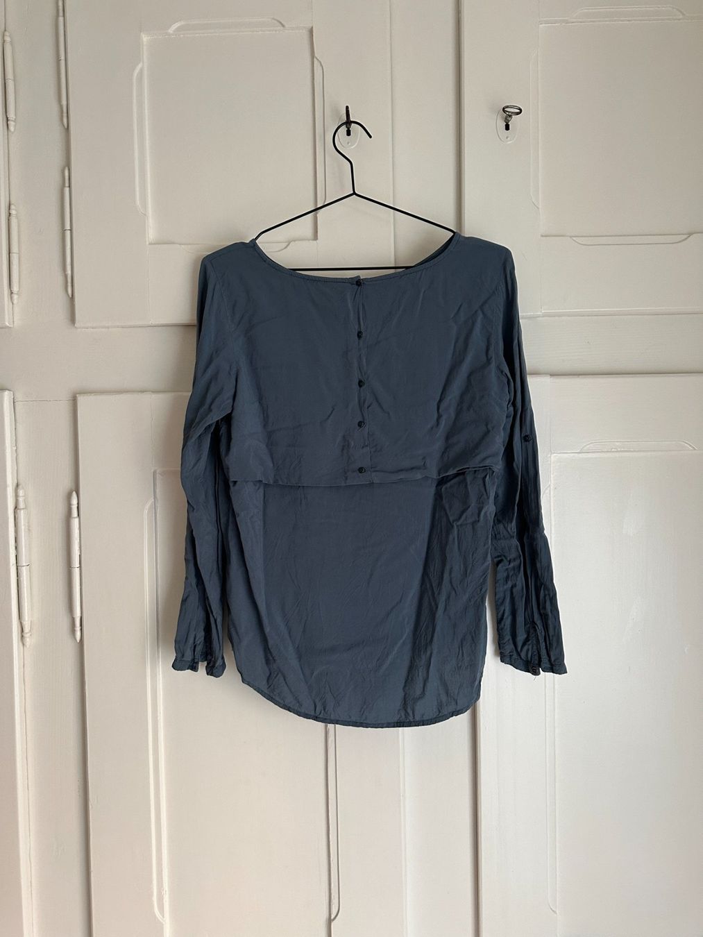 Tom Tailor Blusen: TOM TAILOR - Blusenoberteil graublau 36 – Gebraucht aus Zürich von Diazaio 1