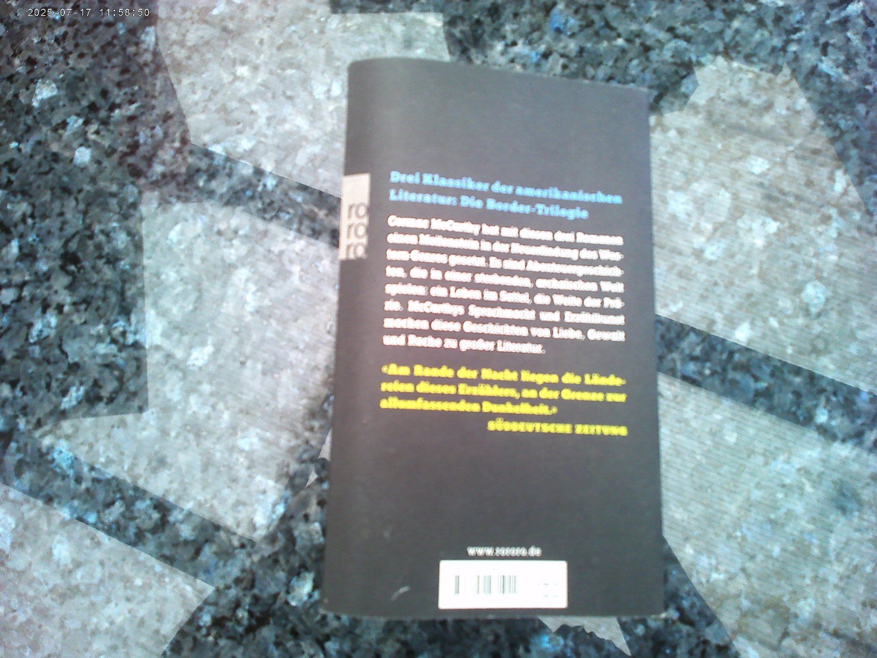 Libri: Die Border-Trilogie von Cormac McCarthy – Usato da reitnau venduto da Sib7 1
