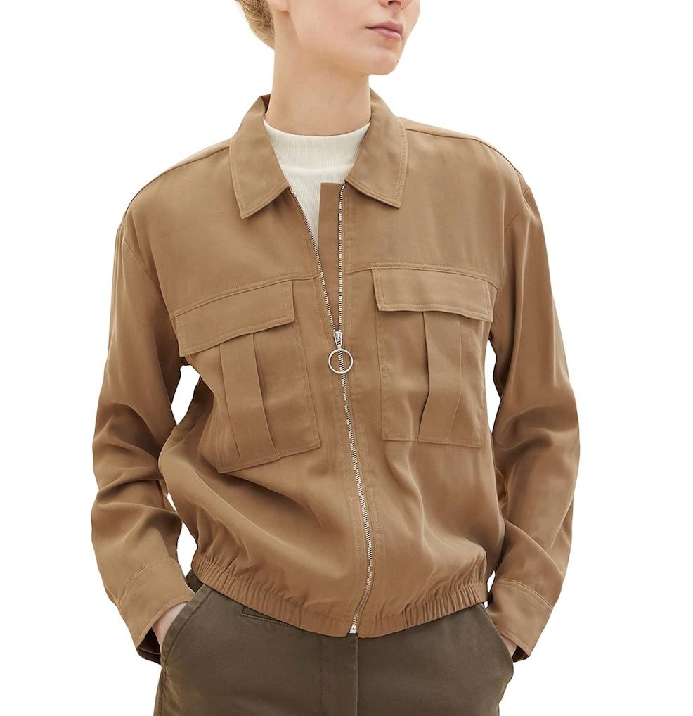 Tom Tailor Giacche: TOM TAILOR Women’s Blazer Jacket -Splashed Clay, 34 – Usato da Lausanne venduto da AufLiebesehen 2