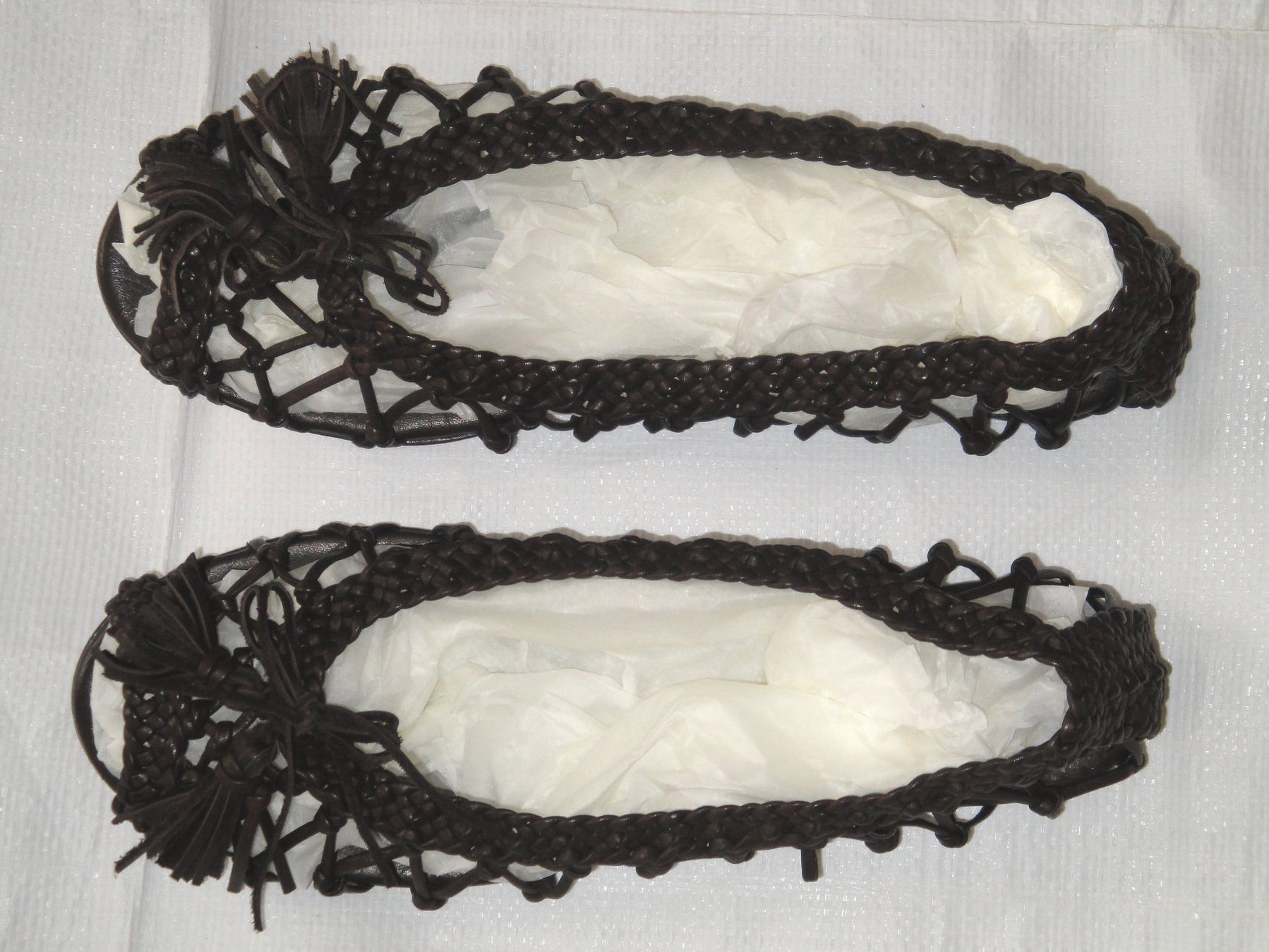 Ermanno Scervino Damenschuhe: NEU Ermanno Scervino Leder Sandalen 37 – Neu und originalverpackt aus Zurich von ogidko 4