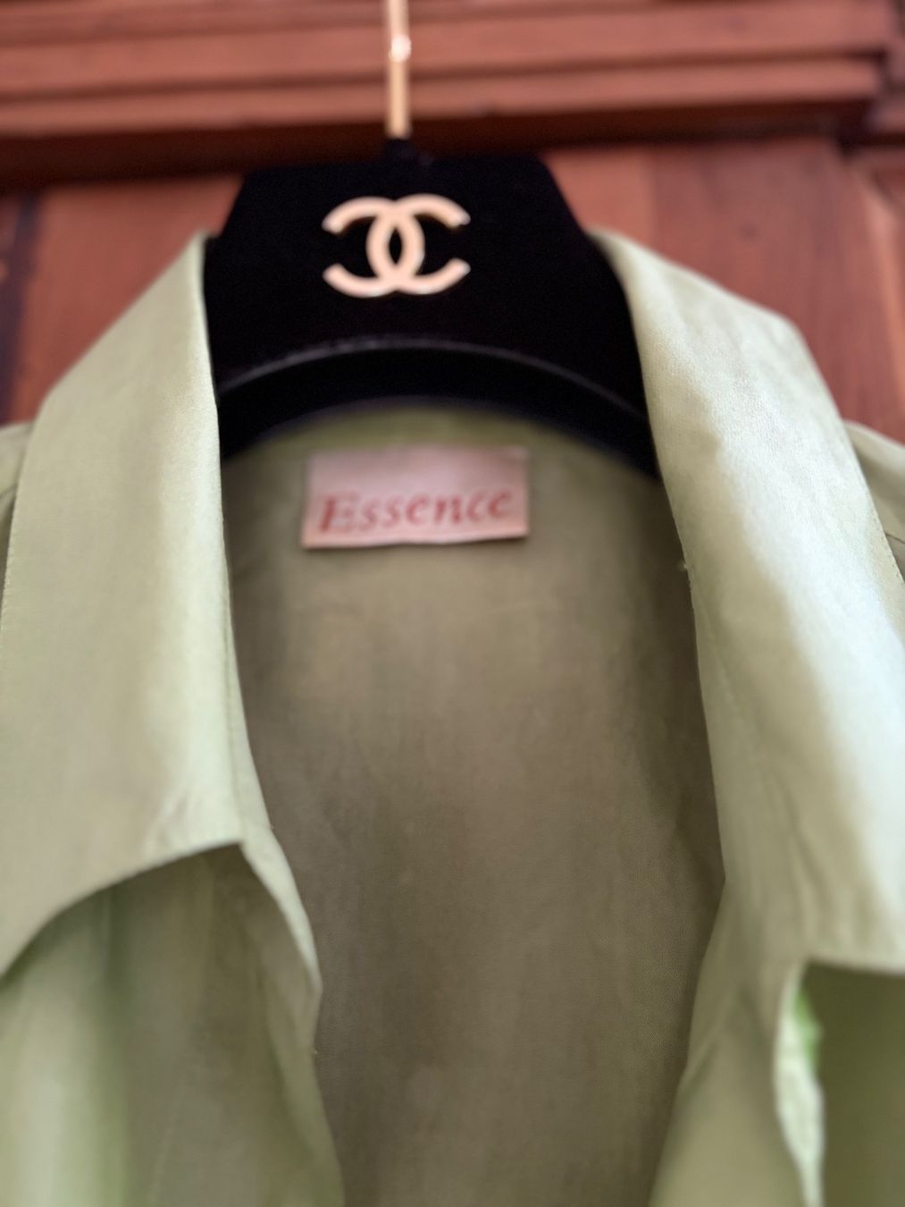 Chemisiers: VINTAGE ESSENCE Langes Hemd, 100 % Seide, Größe 42EU – D'occasion à Interlaken par Bona55 7